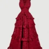 Vestido Maxi Escarlata