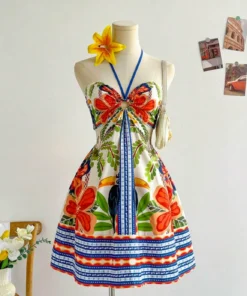 Vestido Tropical Estampado